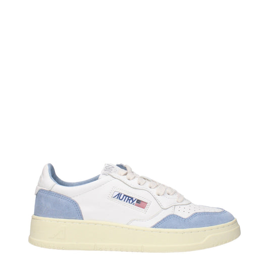 Autry Sneakers女性ホワイトレザー/シュガーペーパー - Image 1