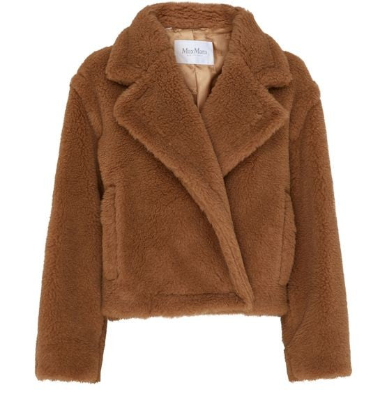 MAX MARA Gardone ショート テディベア コート - Image 1