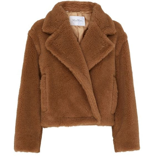 MAX MARA Gardone ショート テディベア コート - Image 1