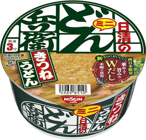 Donbei Kitsune Udon Mini (West) Nissin Foods Cup Noodle 42g×12 pieces