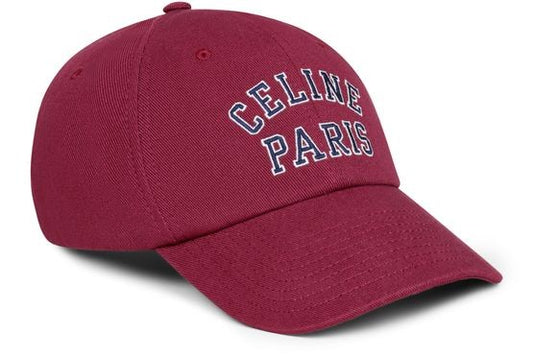 CELINE Richelieu cap in cotton twill - Image 1