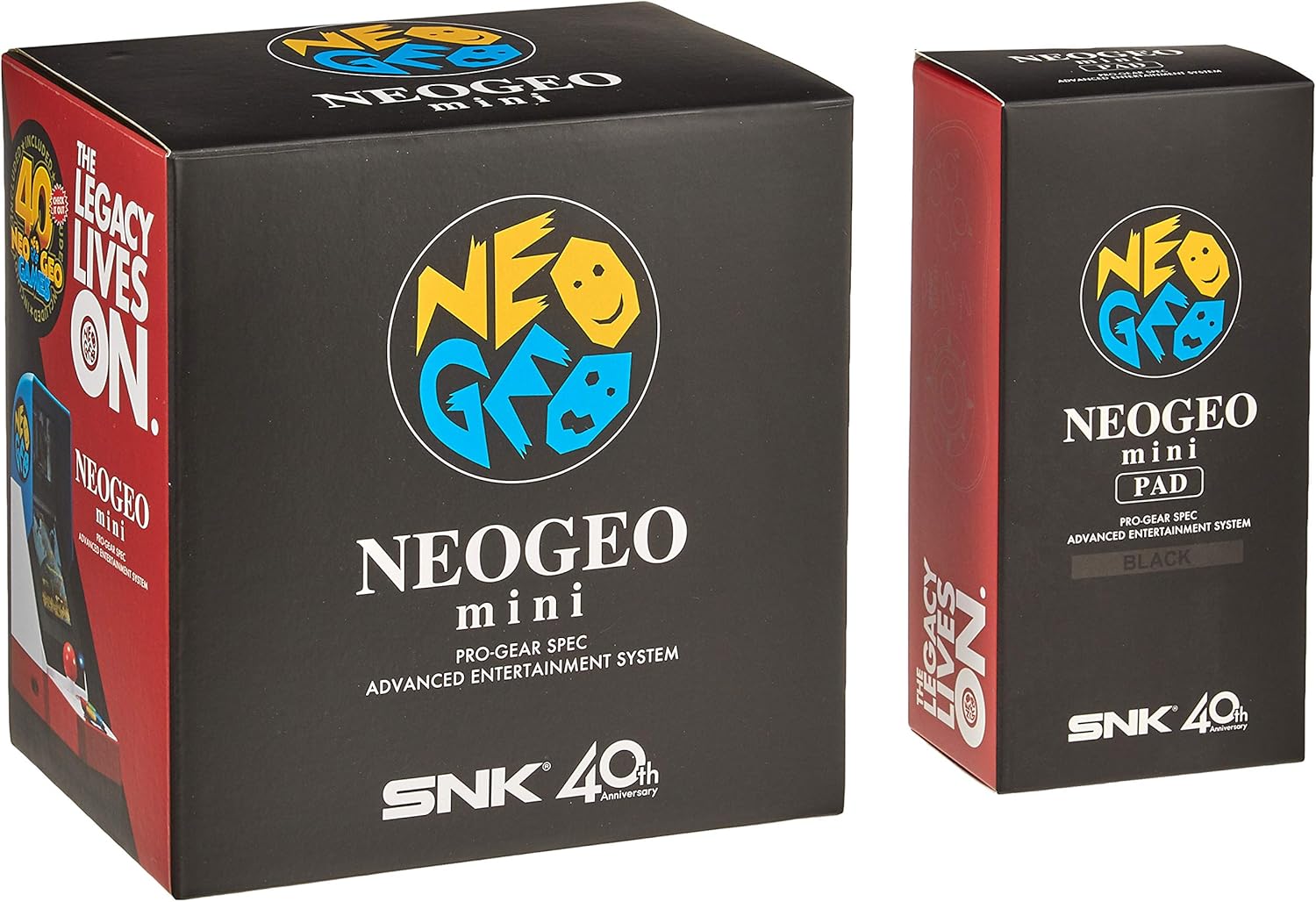 NEOGEO mini + NEOGEO mini PAD (黒) セット