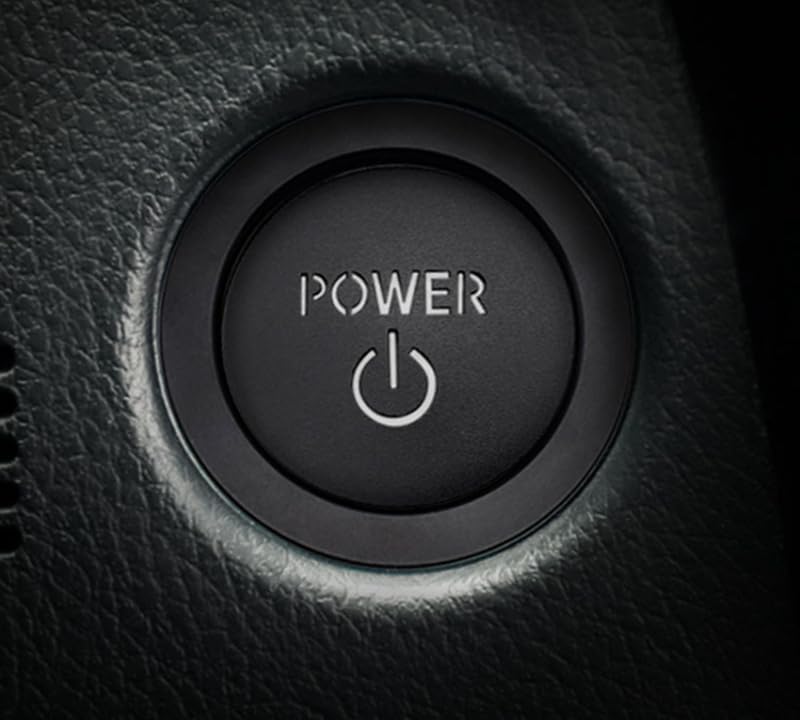 Toyota Prius/PRIUS 60 Series Engine Start Button Switch Cover Exclusive Design Genuine Replacement Cover Switch Interior Accessory Dress Up Custom Product (Black)