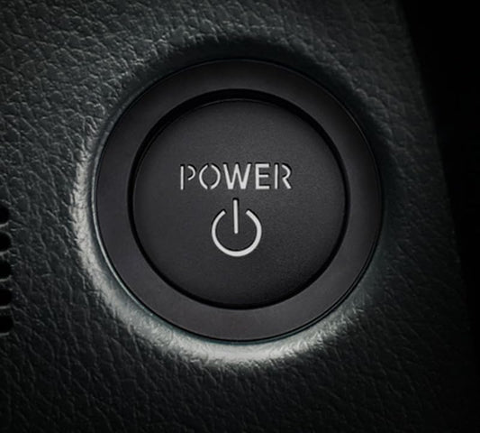 Toyota Prius/PRIUS 60 Series Engine Start Button Switch Cover Exclusive Design Genuine Replacement Cover Switch Interior Accessory Dress Up Custom Product (Black)