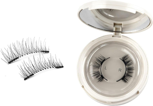 GOSO (2025 Improved Model 3.0) Adhesive Free False Eyelashes, Magnetic Eyelashes, 3D Magnetic, False Eyelashes, Fluffy, Smooth, Reusable, Natural, For Thin Makeup, DIY, False Eyelashes, Magnet, Gift