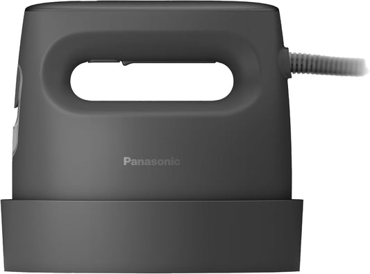 Panasonic Steam Iron Garment Steamer NI-FS70A-K Calm Black 360° Powerful Steam 3-Level Temperature Control 2-Way with Press Function Deodorizing Disinfecting Hanging Use