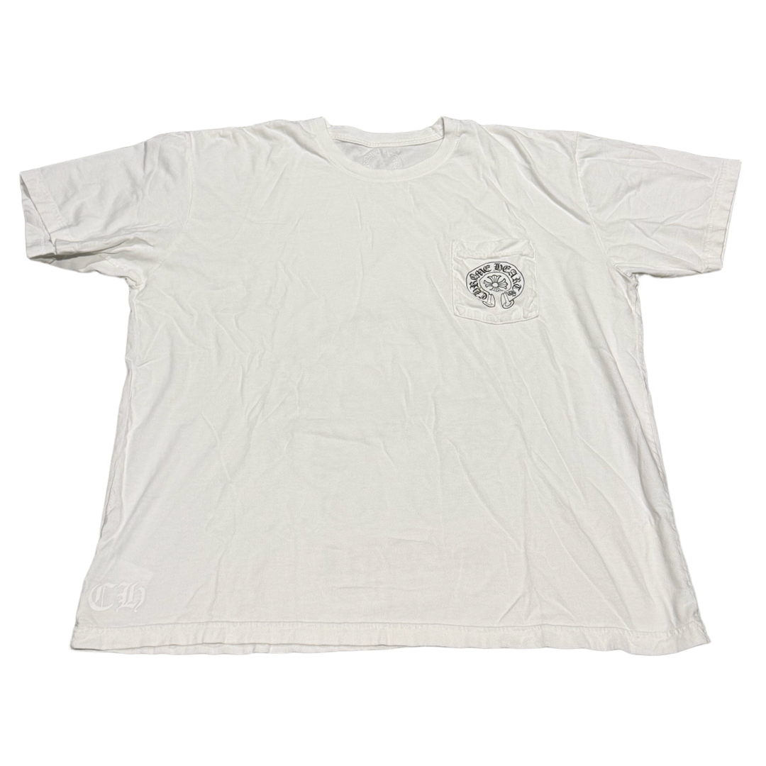 CHROME HEARTS 'SEOUL' HORSESHOE POCKET TEE
