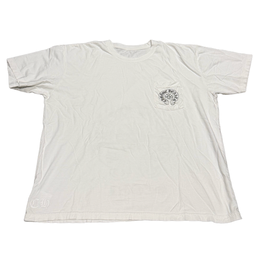 CHROME HEARTS 'SEOUL' HORSESHOE POCKET TEE