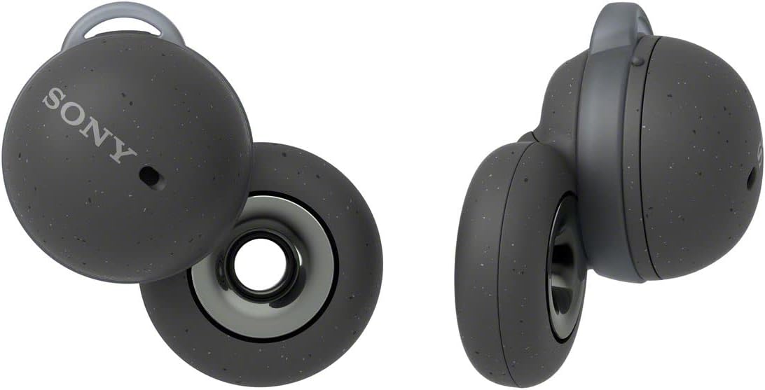 Sony LinkBuds: Fully Wireless Earphones, Small and Lightweight 0.1 oz (4.1 g), Full Open Style and Always Wearable Microphone Calling Performance, 0.5 inch (12 mm) Driver, Continuous 5.5 Hours