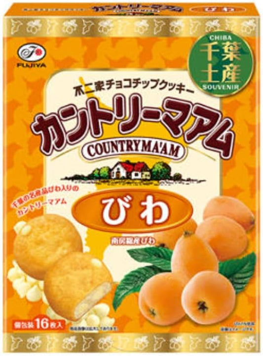 Fujiya Chiba Limited Countrymaam Loquat 16 Pieces Souvenir