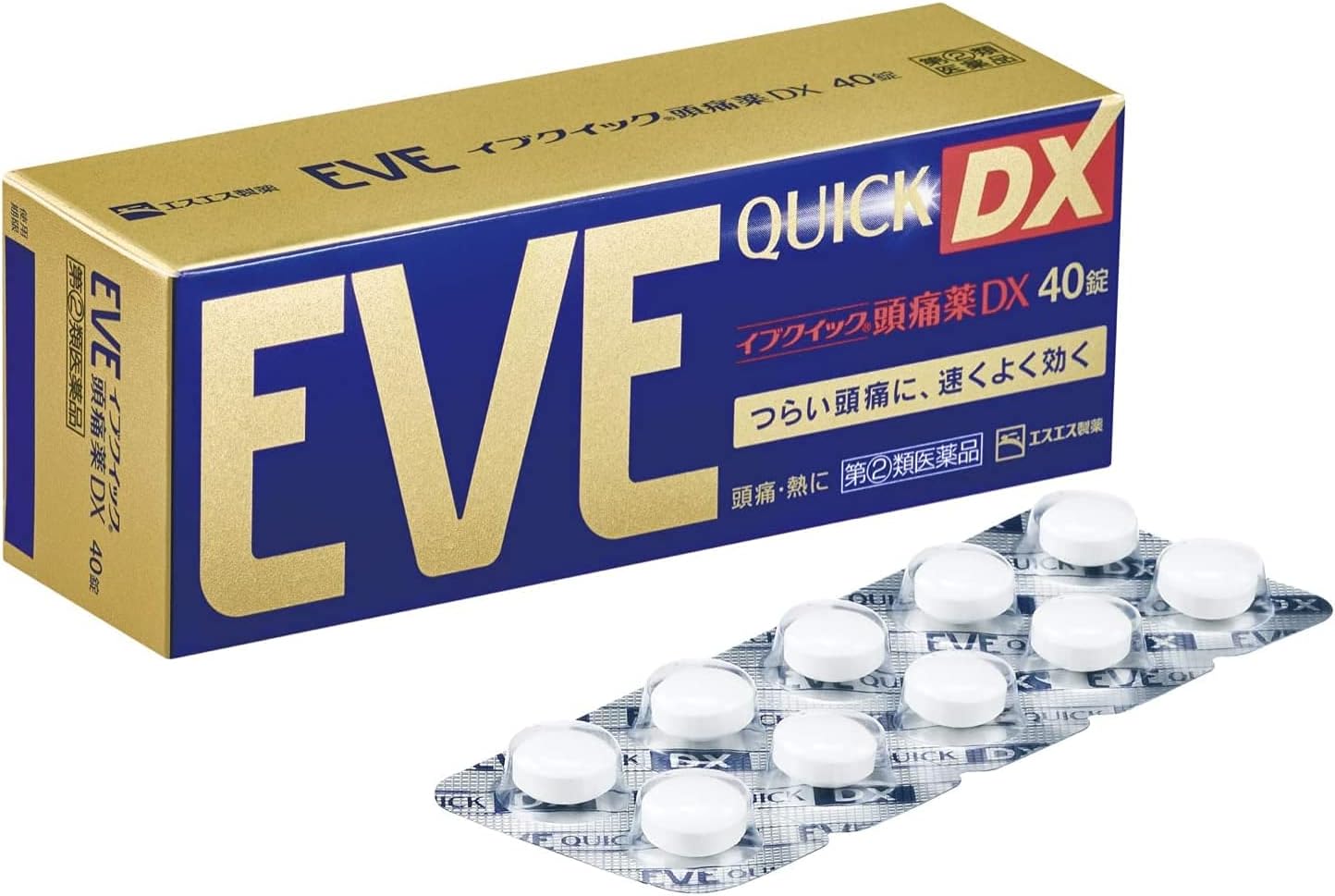 【指定第2類医薬品】イブクイック頭痛薬DX 40錠 ×2