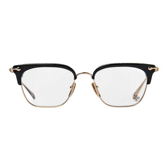 CHROME HEARTS 'SLUNTRADICTION' BLACK/GOLD GLASSES