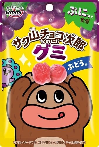 正栄 サク山チョコ次郎グミぶどう味 47g