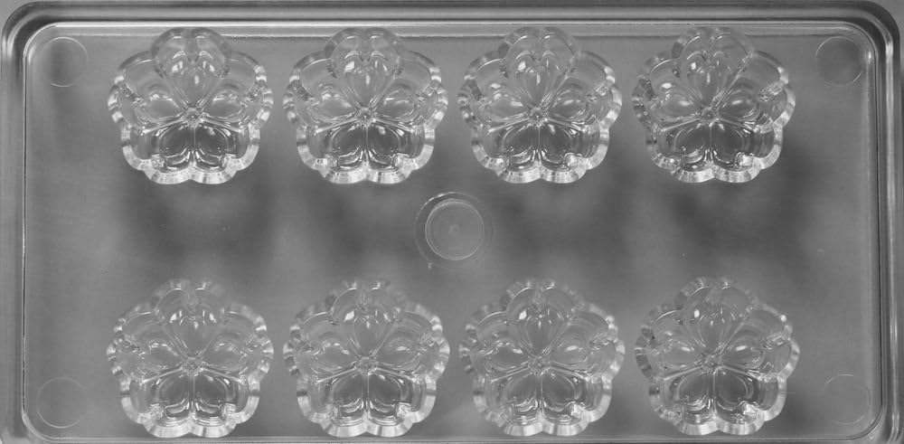 Chocolate mold for PC (Japanese sweets - 8 double cherry trees)