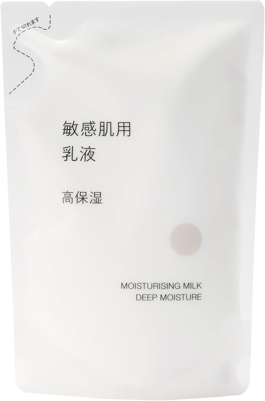 Muji 83435066 High Moisturizing Sensitive Skin Lotion (Refill) 6.1 fl oz (180 ml)