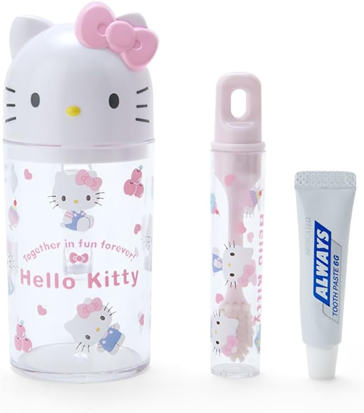 sanrio toothbrush & cup set