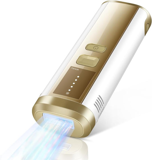 Hair Removal Device, VIO Compatible, Beard, Salon Quality, Cold Sensation, Men's, Women's, Unlimited Irradiation, Full Body Application, Light Beauty Device, Flash Type, Automatic Continuous Irradiation