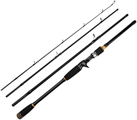 Fishing Rod Compact Egging Rod Spinning Rod Casting Rod 4 Joint Far Throw Rod Saltwater Fishing Casting Rod (3.0 M - Casting Rod)