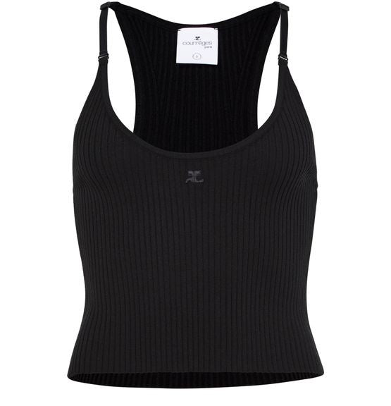 COURREGES スキューバ リブニット タンクトップ - Image 1