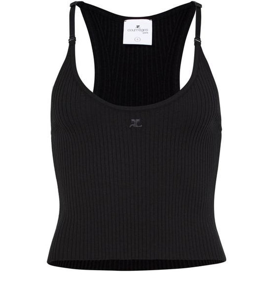 COURREGES スキューバ リブニット タンクトップ - Image 1