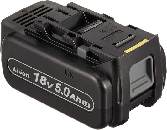 Panasonic EZ9L54 Lithium Ion Battery Pack (Li-ion), 18 V 5.0 Ah, Large Capacity, High Load Compatible LJ Type