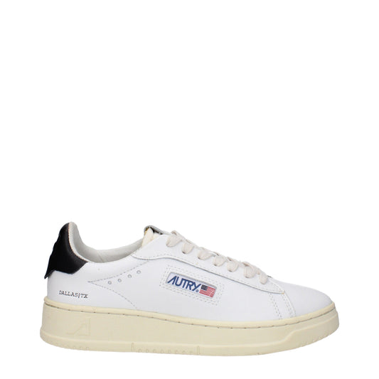 Autry Sneakers Dallas Womens Leather White/Black - Image 1