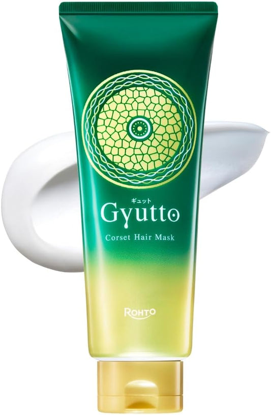 Gyutto Corset Hair Mask, 7.1 oz (200 g) (Tostair Treatment, Swell Care, Curly Hair/Damage Repair, Hair Mask, Hair Pack, Hair Treatment)