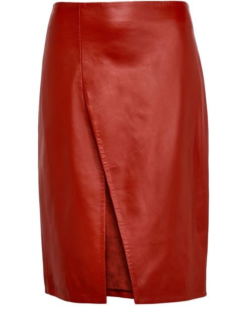 LOULOU STUDIO Ekare レザー スリットスカート - Image 1