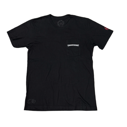 CHROME HEARTS 'NYC EXCLUSIVE' BLACK POCKET TEE