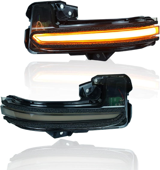 TOYOTA Flst-003 Toyota 60 Series Prius Sequential Door Mirror, LED Turn Signal, Side Mirror, Compatible with Vehicle Inspection, Flowing, Turn Signal, Switching Function, Easy Installation, Switching
