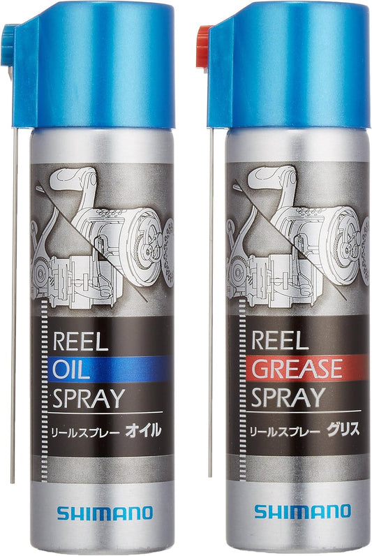 Shimano (SHIMANO) Reel maintenance spray 2 sets (oil & grease) SP - 003H 890078