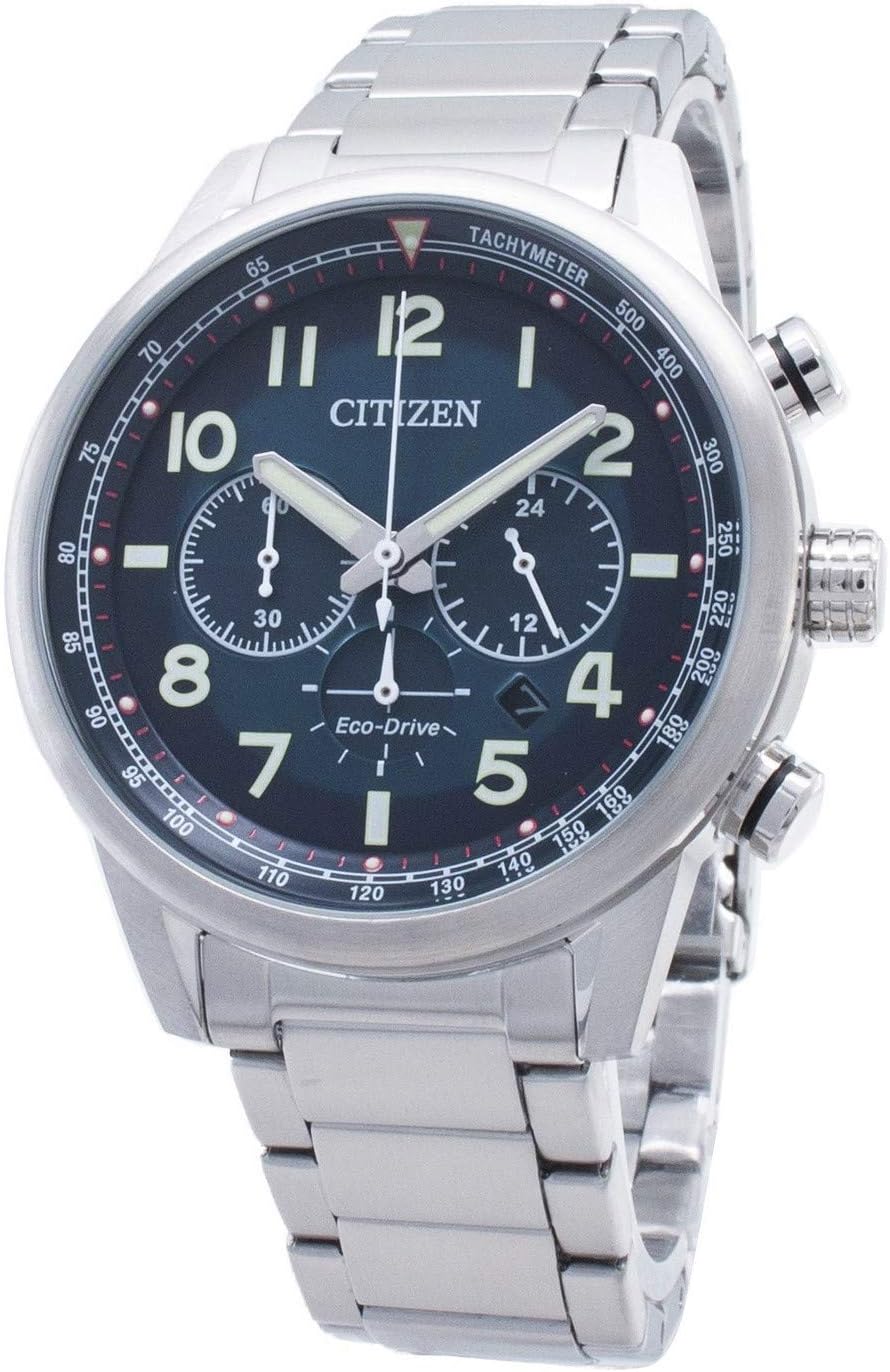 Citizen ECO-DRIVE CHRONOGRAPH Wristwatch, Eco-Drive, Chronograph CA4420-81L, Men's Parallel Import, Bracelet Type