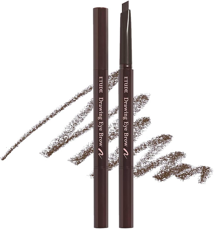 Etude Official Drawing Eyebrow Pencil, Dark Brown, 0.01 oz (0.25 g)