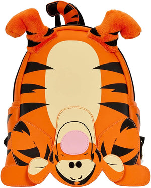 Loungefly Disney: Winnie the Pooh - Tigger - Mini mochila de cosplay con cola móvil - Bolsas coleccionables