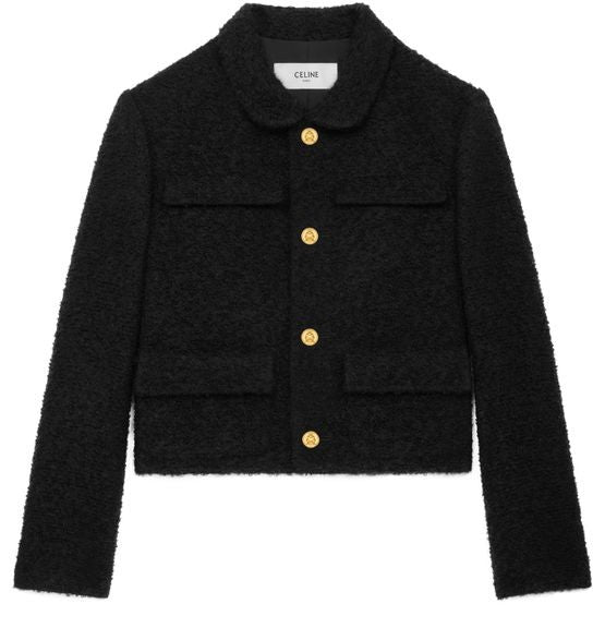 CELINE Saint Germain jacket in bouclette natté - Image 1
