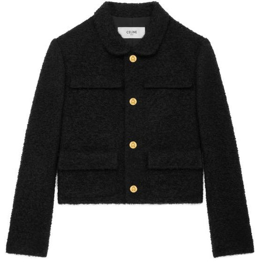 CELINE Saint Germain jacket in bouclette natté - Image 1