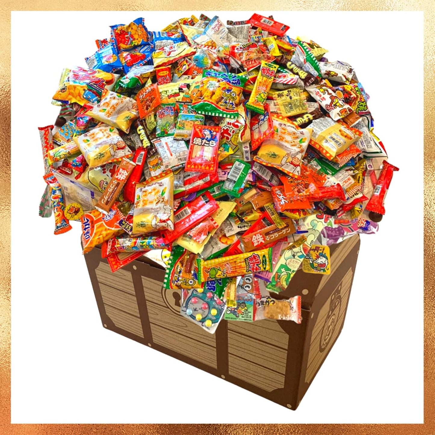 55 Piece Set of 50 Assorted Dagashi (55 Piece Assortment), Box