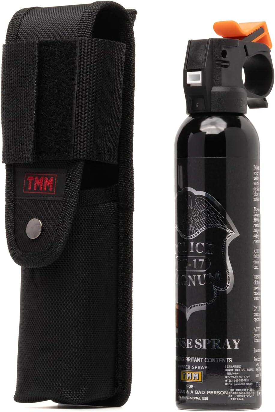 Police Magnum Bear Repellent Spray, Large with Holster, B-610-CS