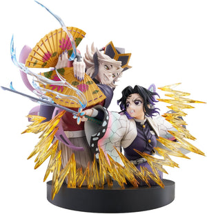クレーネル (Claynel) 鬼滅の刃 胡蝶しのぶ&童磨 全高約180mm ノンスケール PVC/ABS製 塗装済み 完成品 フィギュア