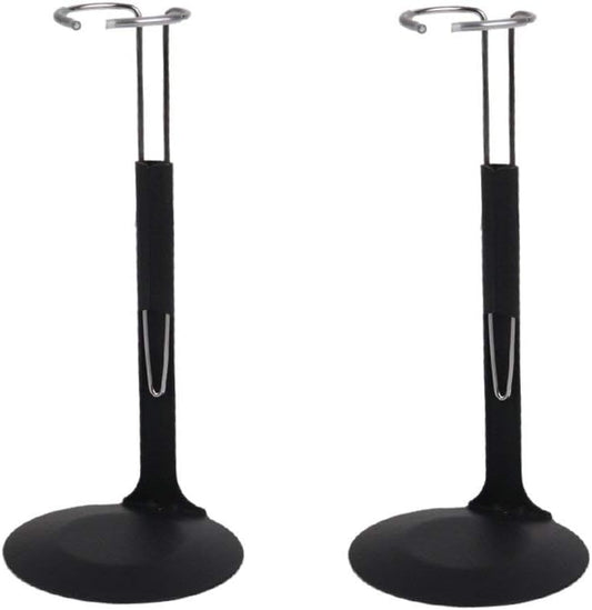2 Pcs Dollhouse 1/6 Doll Stand for Doll Doll C Shape Figure Stand Action Figure Height Adjustable