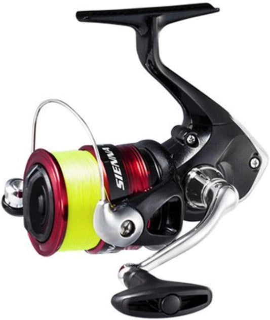 Shimano Spinning Reel 19 Sienna C3000 No. 3 with 150m Thread Egging, Sea Bass Light Shores