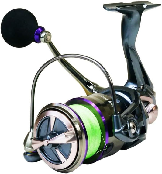 ori-781206 Spinning Reel with PE Line Friday 3 XE4000 No. 1.5 668.6 ft (200 m)