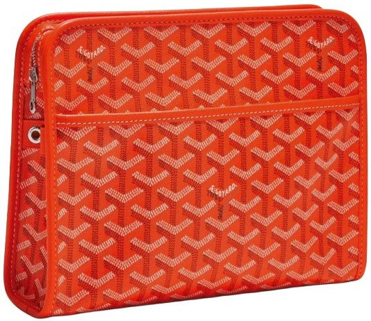 GOYARD 'ORANGE' JOUVENCE MM TOILETRY BAG