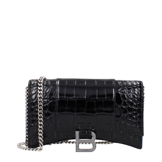 Balenciaga Pochette Women Skin Black - Image 1