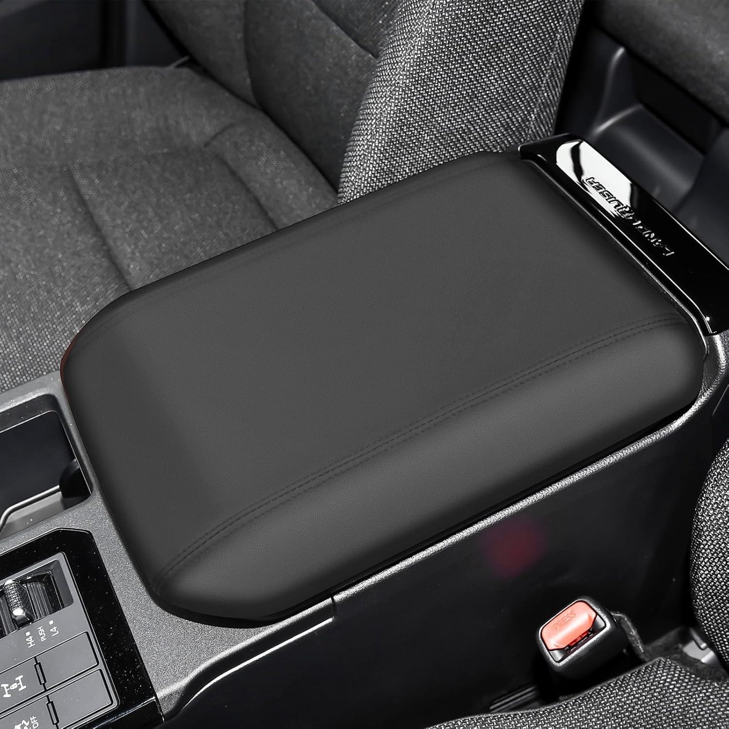 RUIYA Toyota Land Cruiser 250 Armrest Cover Rank 250 Console Box Cover Handrail Box Cover Rank 250 Series Armrest Protection Cover Scratch Resistant Stain Prevention Easy Installation Car Accessory