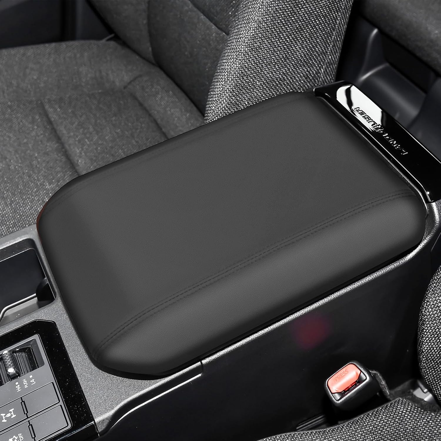 RUIYA Toyota Land Cruiser 250 Armrest Cover Rank 250 Console Box Cover Handrail Box Cover Rank 250 Series Armrest Protection Cover Scratch Resistant Stain Prevention Easy Installation Car Accessory