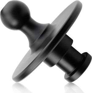 Adaptador de 5ª rueda a cuello de cisne 2085295, adaptador de quinta rueda a cuello de cisne, 2-5/16 pulgadas Kingpin a receptor de remolque, capacidad de carga máxima de 30,000 libras, para tractor y