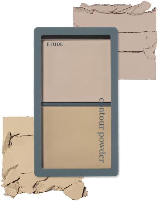 ETUDE Contour Powder Illuminator / Shading / Nose Shadow / Face Shadow / Natural Finish 1 Piece (x1)