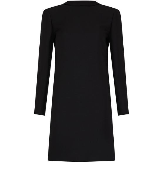 VALENTINO GARAVANI ノット付き クレープ クチュール ショートドレス - Image 1