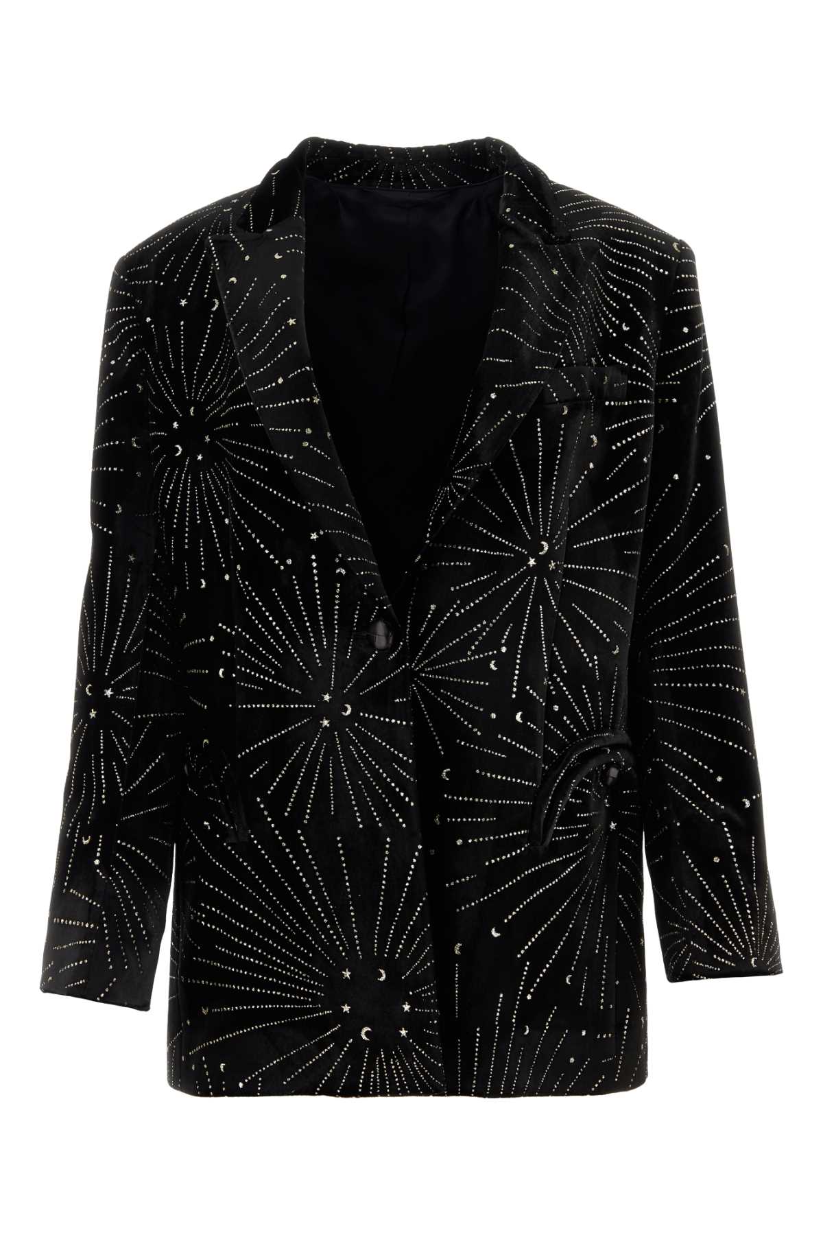 Blazeが装飾したベルベットTomboy Blazer - Image 1